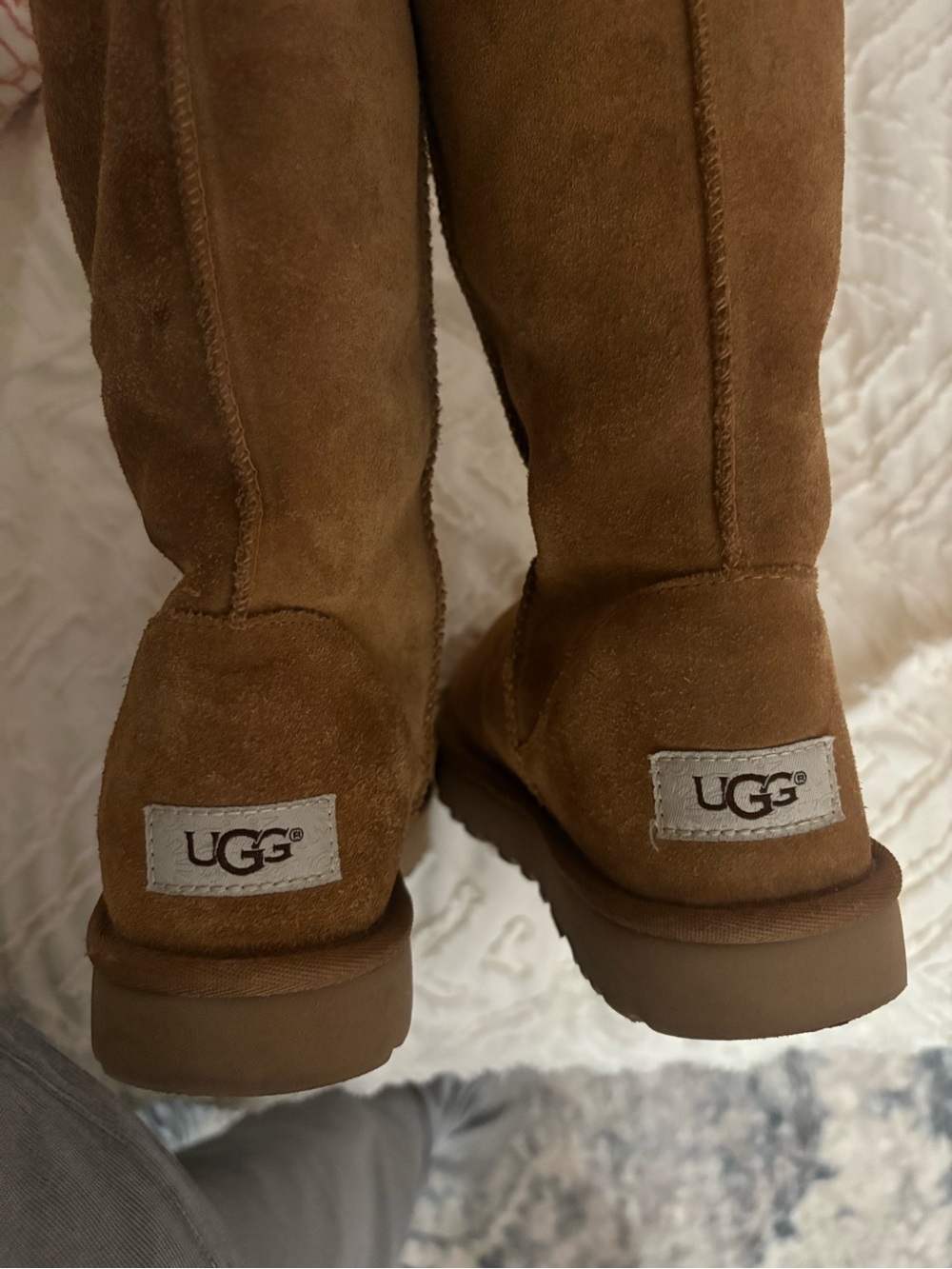 Leopard print UGGS size 7